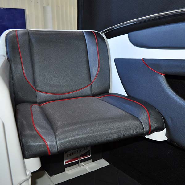 passenger and driver’s rear side seats